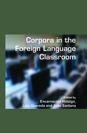 Portada libro corpora in the foreign language classroom
