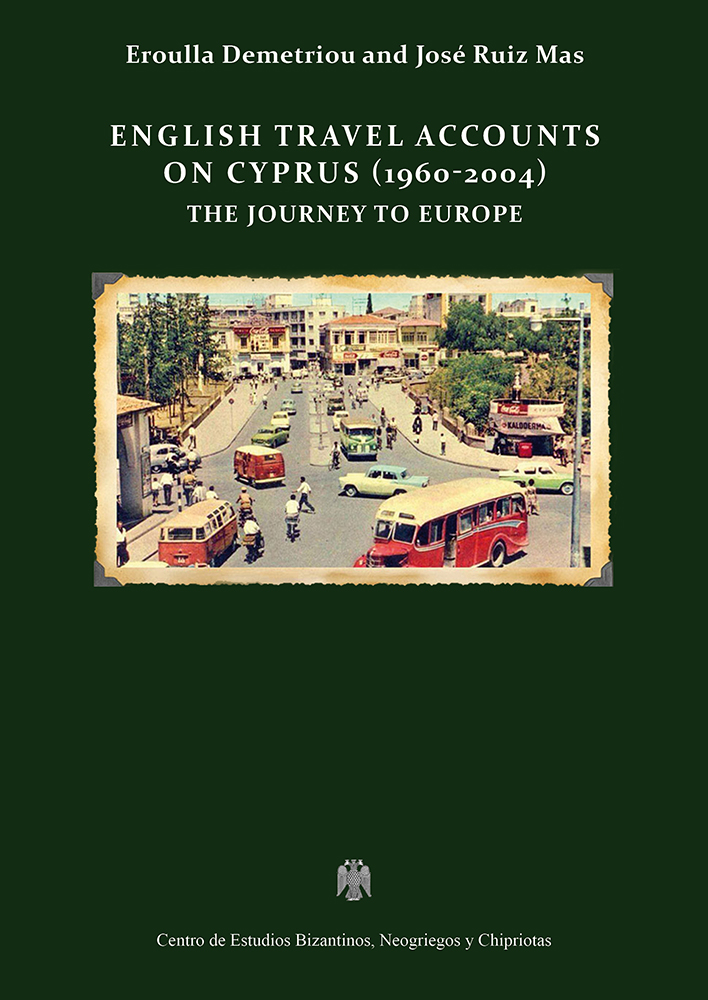 portada libro english travel accounts on cyprus