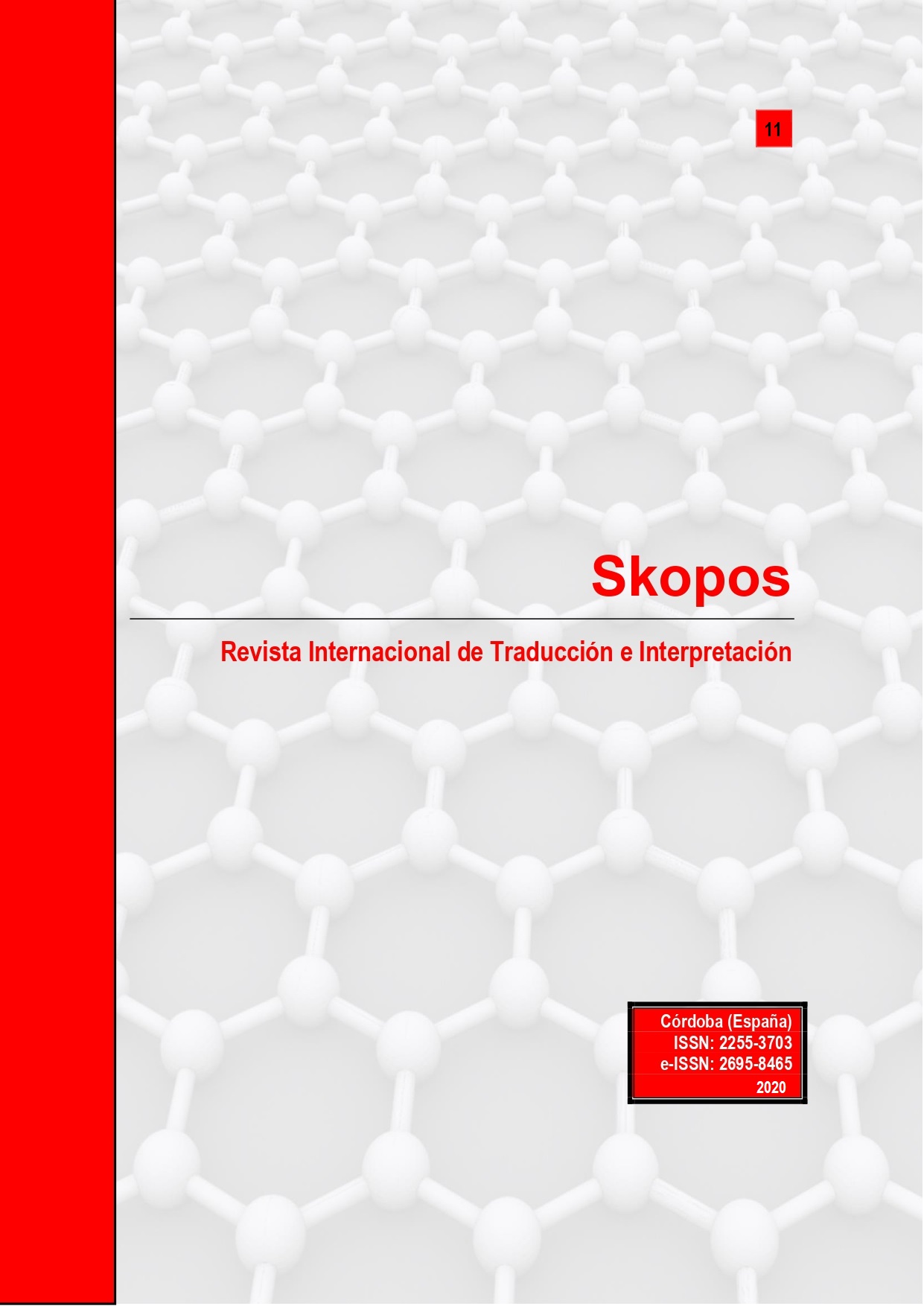 portada Skopos Revista Internacional de Traducción e Interpretación