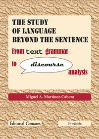 portada libro the study of language beyond the sentence