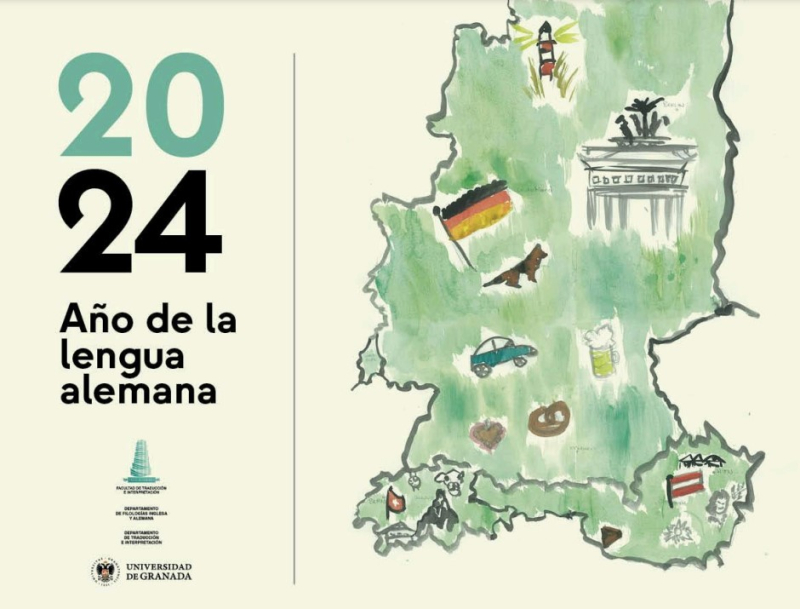 Cartel año de la lengua alemana Cartel año de la lengua alemana
